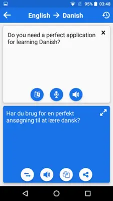 Danish - English  Dictionary & Education android App screenshot 5